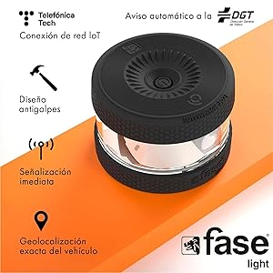 baliza v16 homologada dgt con geolocalizador