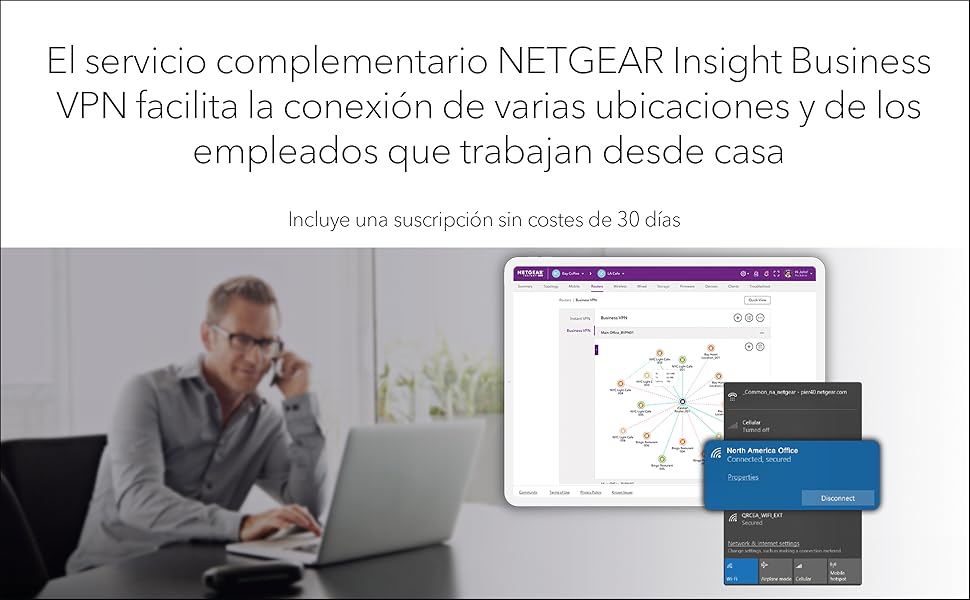 Orbi Pro, Mesh, router, extensor, Wifi 6, SXK30