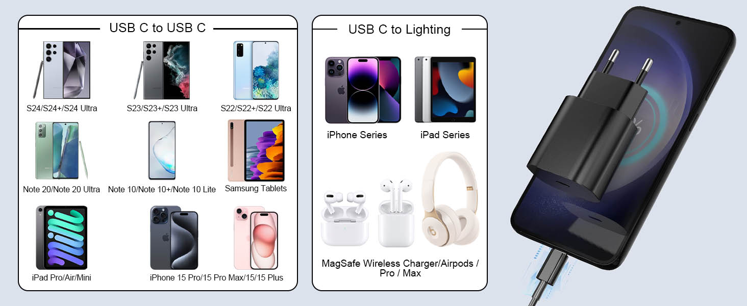 25W Samsung charger