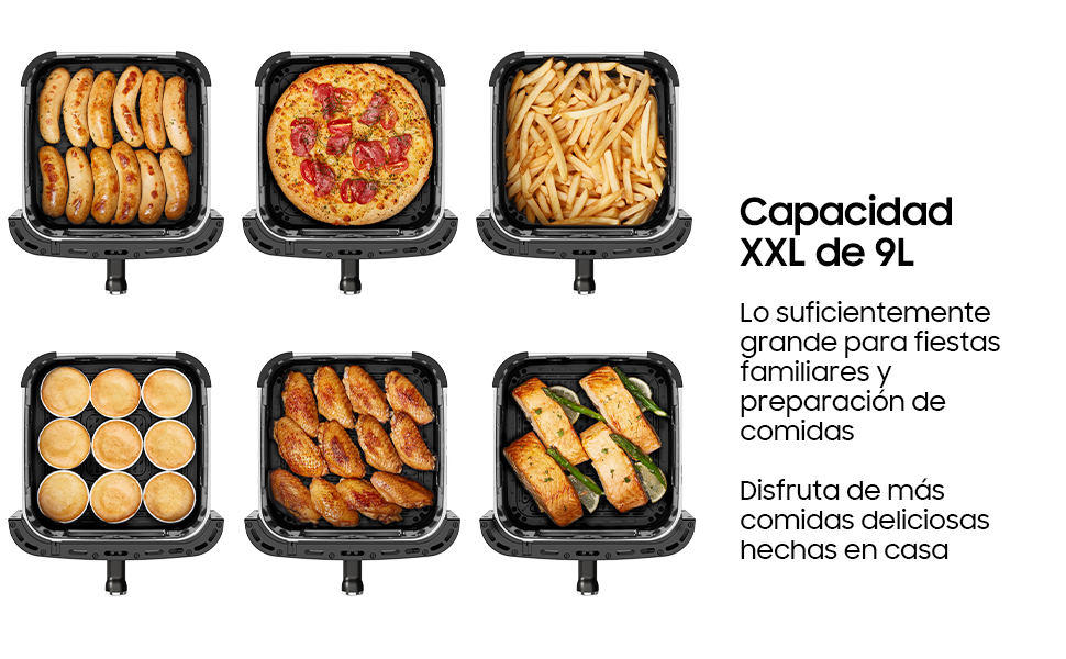 2000W air fryer Doble Resistencia