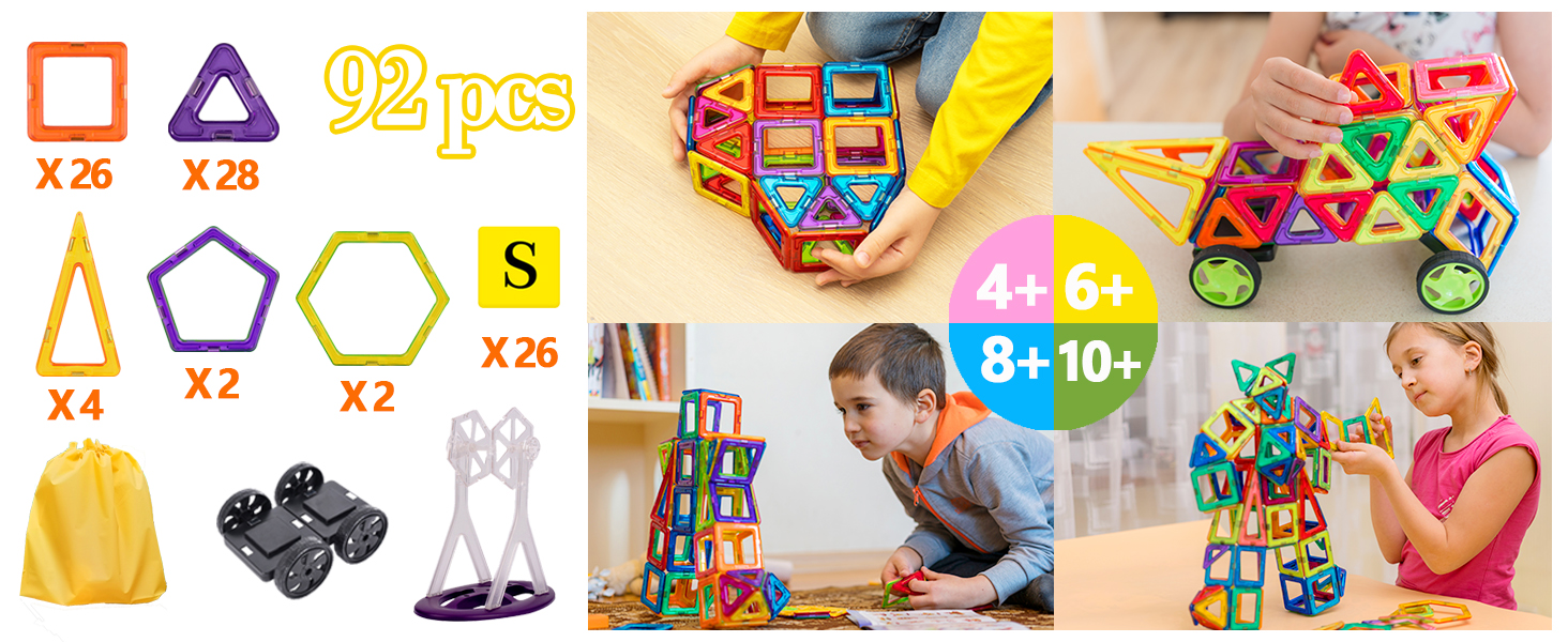 Construcciones Magneticas Niños