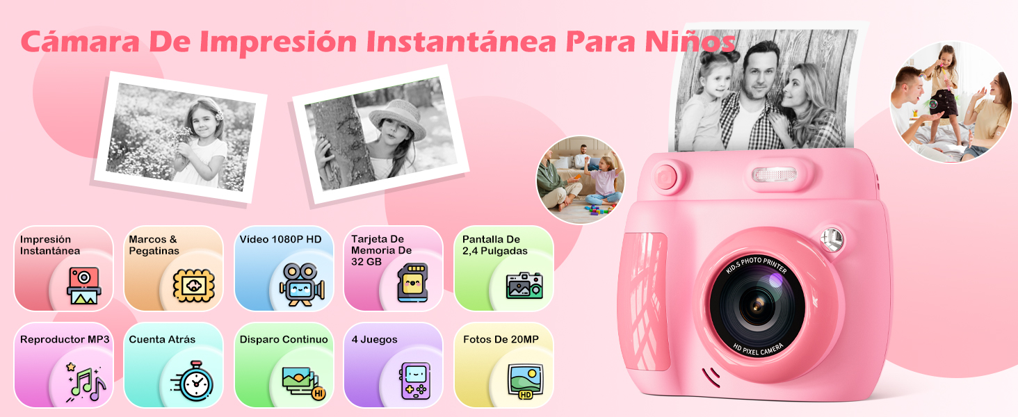 camara fotos infantil instantanea