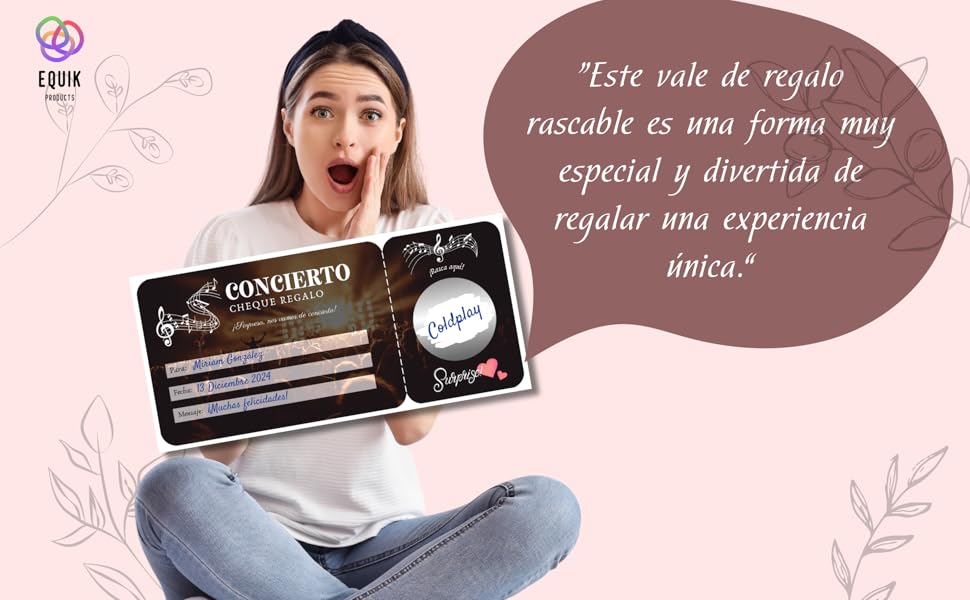 vale regalo concierto