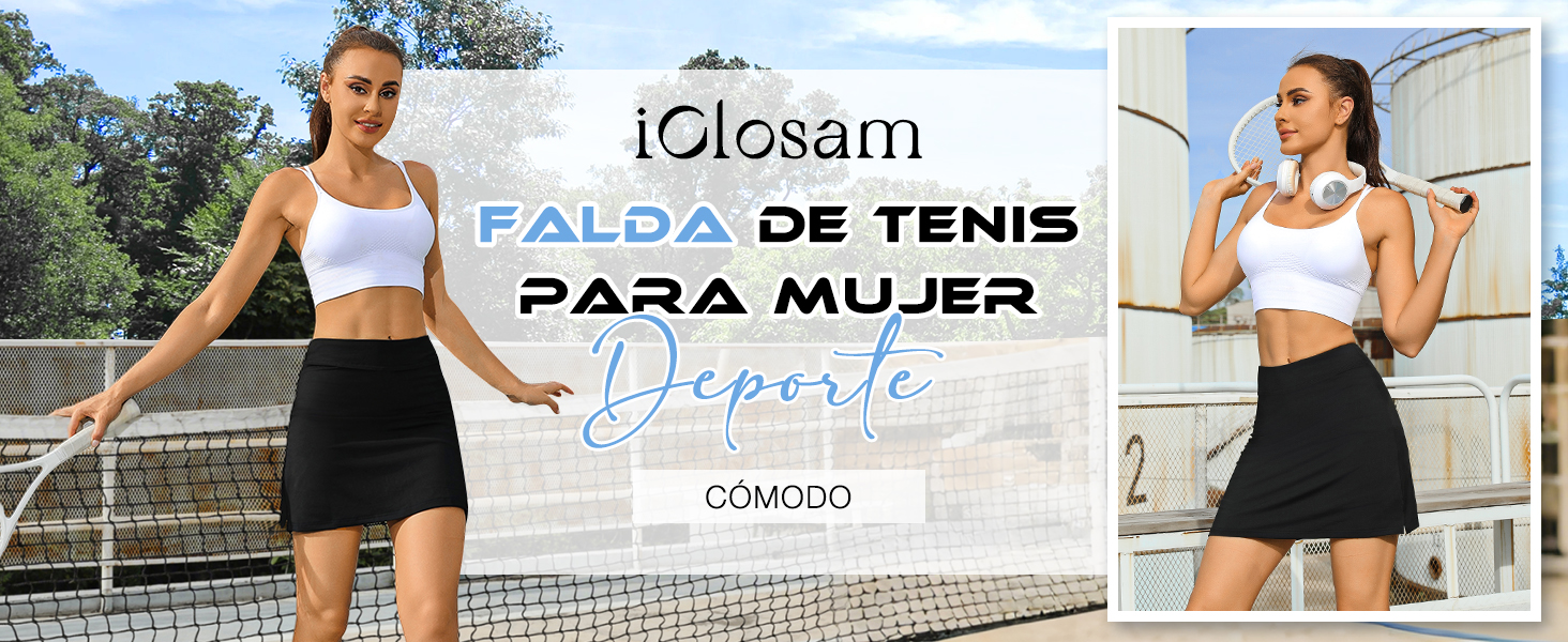 Falda Pantalón Deportiva 2 en 1 Mujer