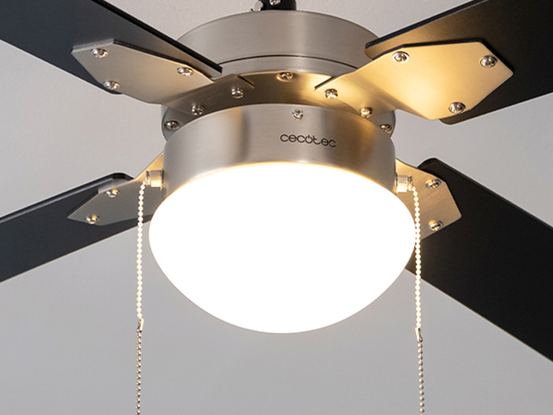 ventilador de techo; ventilador de techo con luz; lampara ventilador; cecotec; EnergySilence Aero