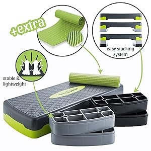 stepper body & mind and step brett stepp brett fitness aerobic