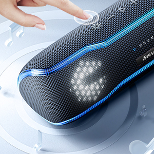 Altavoz Bluetooth Portatil con Luz LED