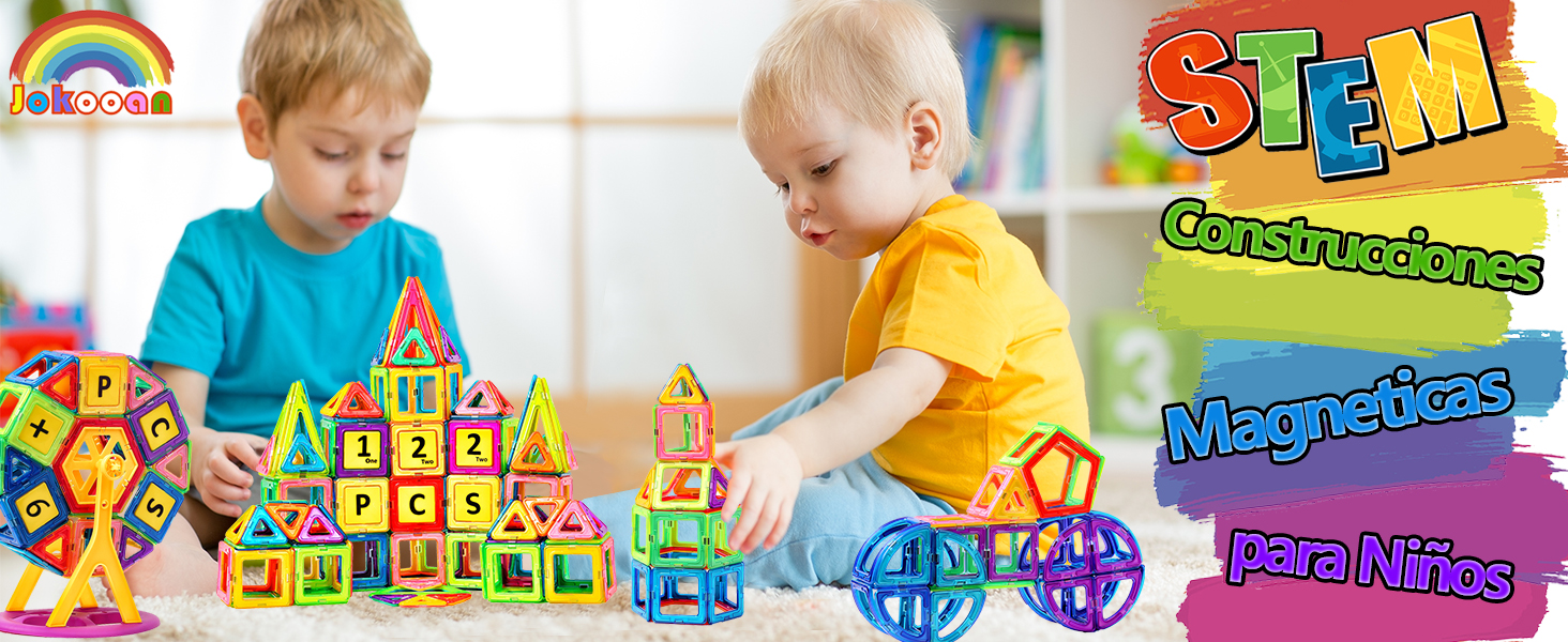Construcciones Magneticas Niños