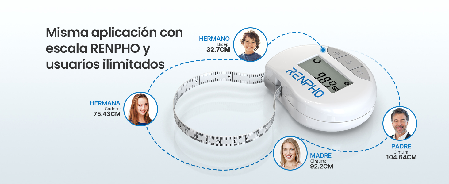 cinta métrica bascula de baño bascula grasa corporal y muscular bascula inteligente báscula de baño