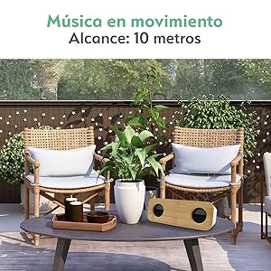 Altavoz bluetooth bambu mooov