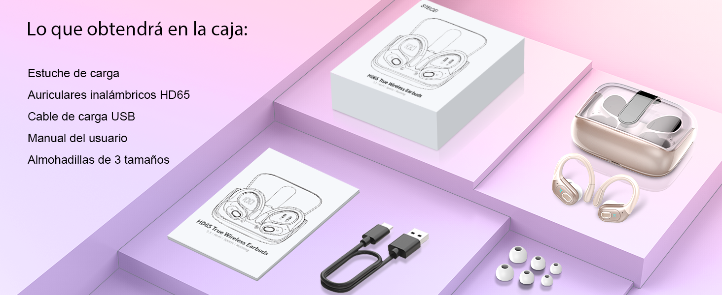 cascos inalambricos bluetooth deportivos