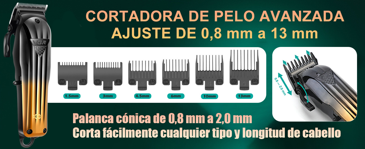 VGR 644 Cortapelos Profesional para Hombres