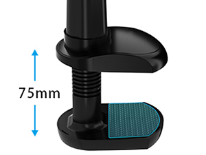 Zoeley Soporte Tablet, Soporte para Teléfono Móvil Multiángulo Flexible con Cuello de Cisne Brazo