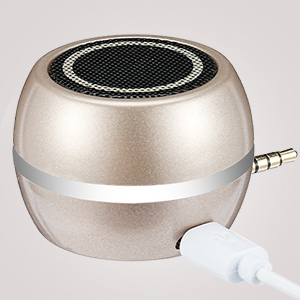 Mini Altavoz Portátil de Viaje de 3,5 Mm Altavoz portátil Altavoces Recargables para Teléfono
