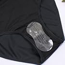 USUN Trajes de Baño De Una Pieza para Mujer Alta Cuello en V Control de Barriga Fruncido