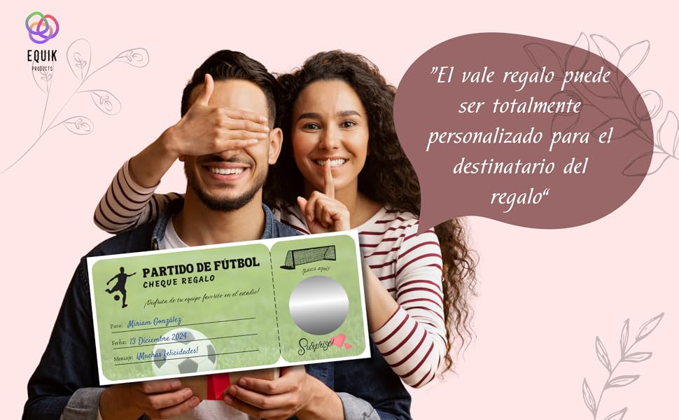 vale regalo partido futbol