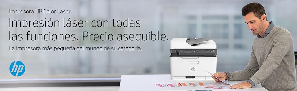 Impresora multifunción HP Color Laser 179fnw