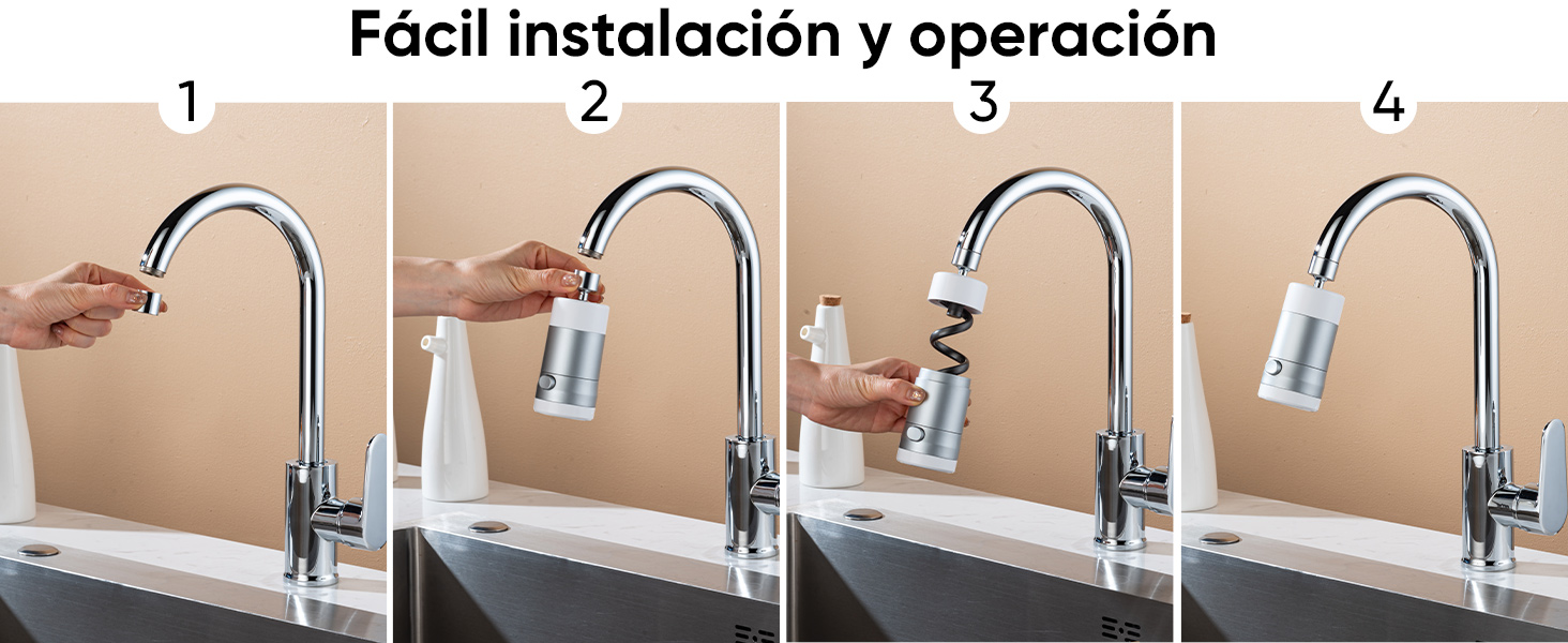 aireador grifo cocina