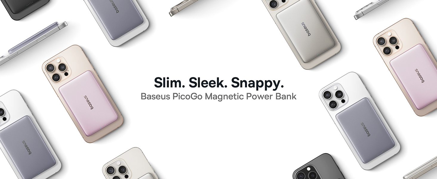 power bank iphone magnetico