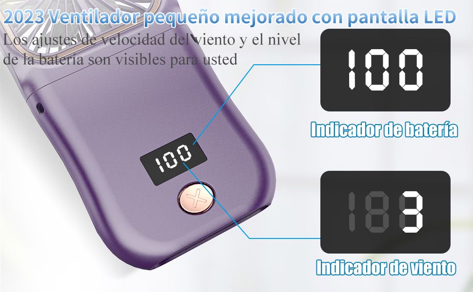 ventilador de mano electrico