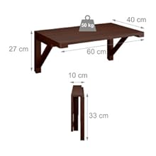 mesa abatible pared