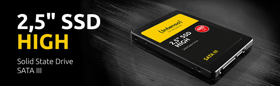 Intenso 2,5" SSD High Banner