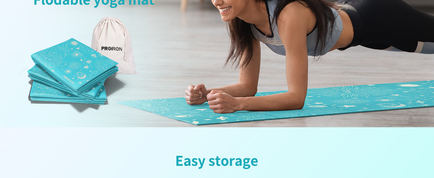 Esterilla Yoga Plegable