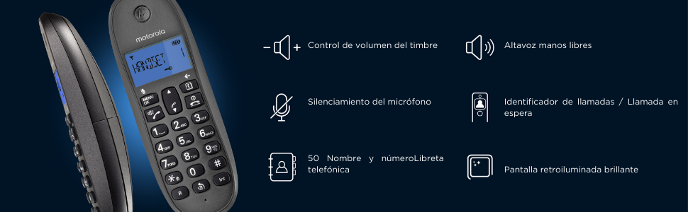 telefono inalambrico