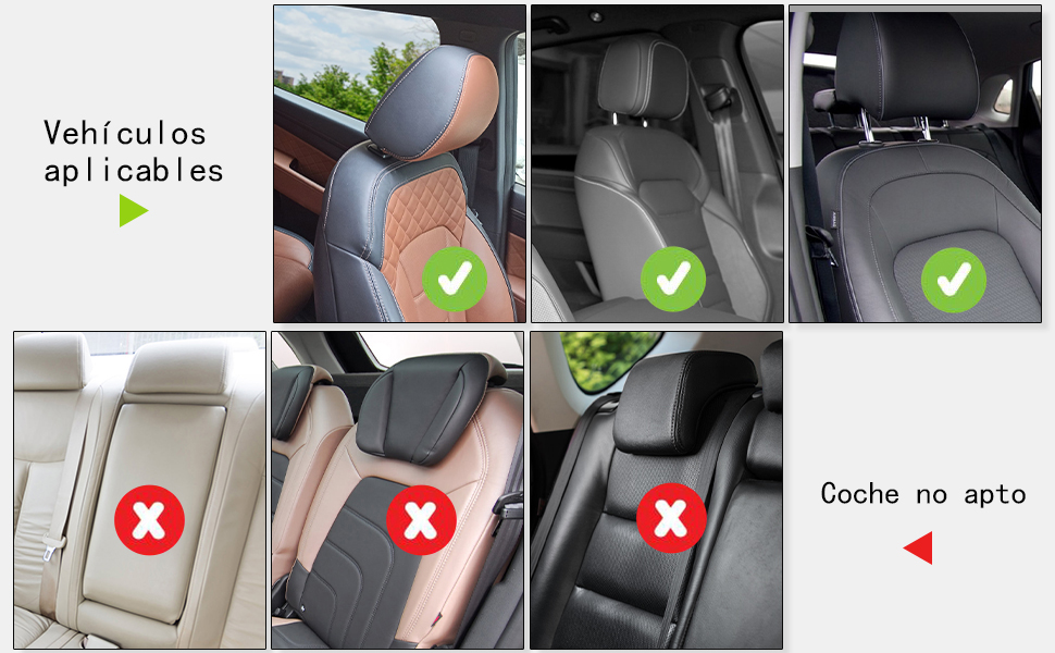 Zommuei Soporte Tablet Coche, Adecuado para el 99% de diferentes tipos de automóviles