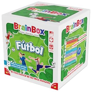 Brainbox Futbol Bezzer wizzer asmodee juego de mesa familiar educativo preguntas respuestas deportes