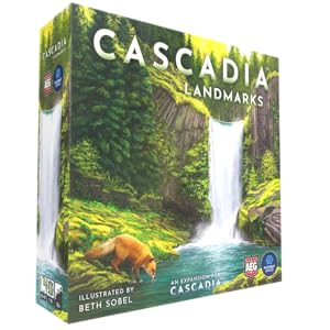 Cascadia Landmarks Expansión Juego de Mesa juego de puzzle