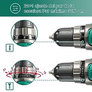 aladro Atornillador Batería 12V