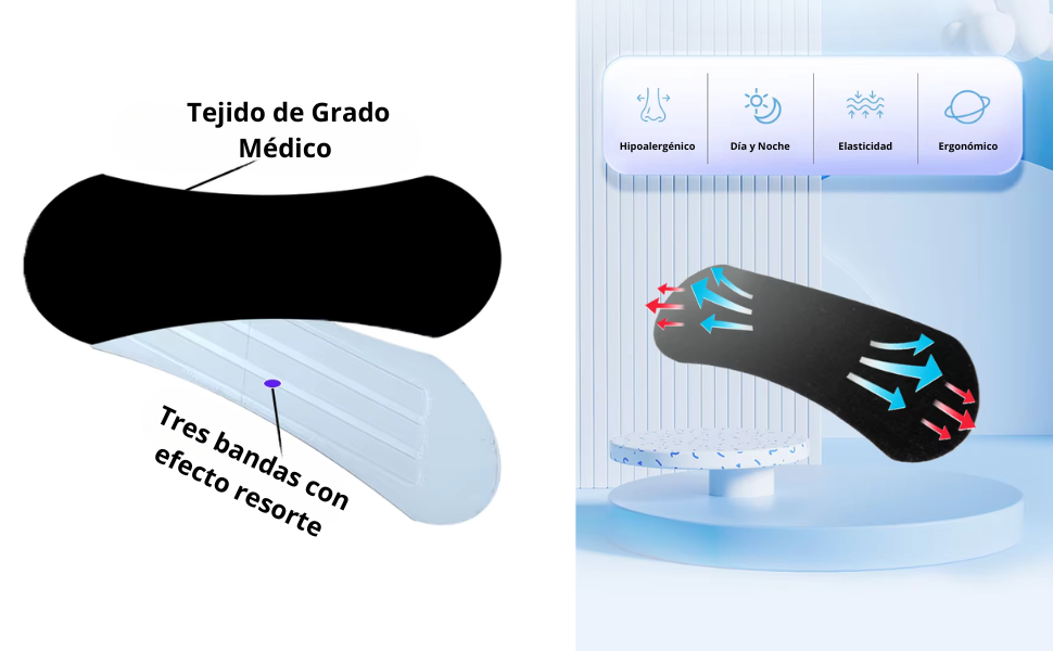 tiras nasales deportivas