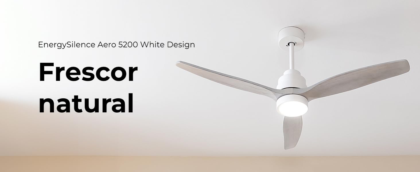 ventiladores de techo con luz; ventilador de techo silencioso; ventilador de techo con luz cecotec