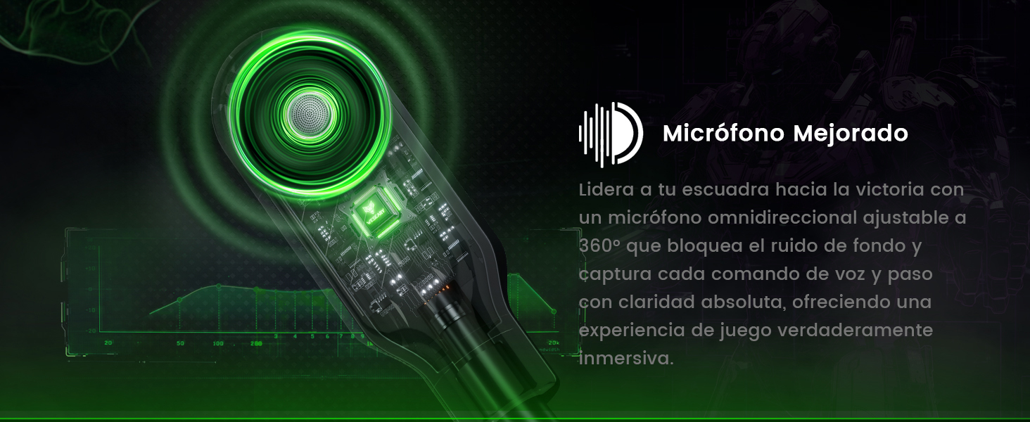 auriculares gaming inalambricos