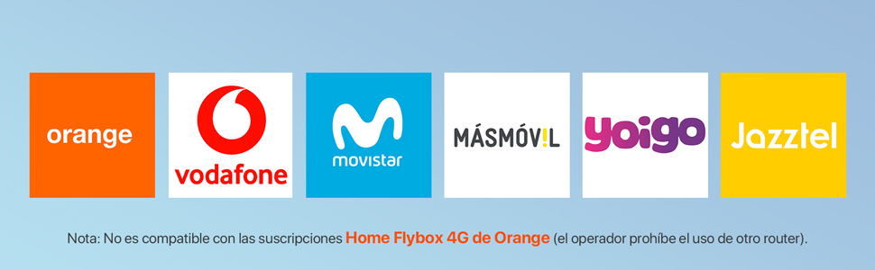 ioGiant MR1 Router LTE compatible con casi todos los operadores orange vodafone movistar yoigo