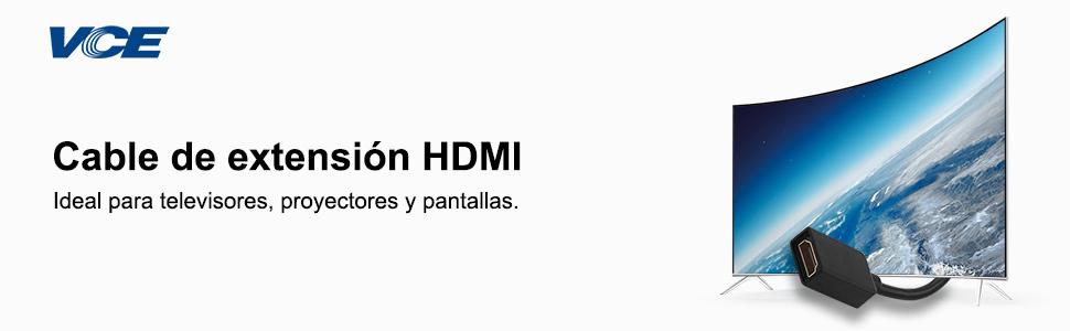 VCE Cable de extensión HDMI