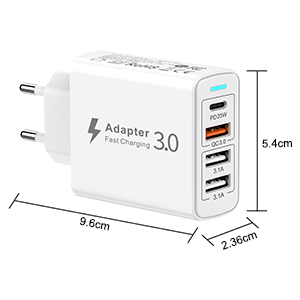 4 en 1 Cargador USB C