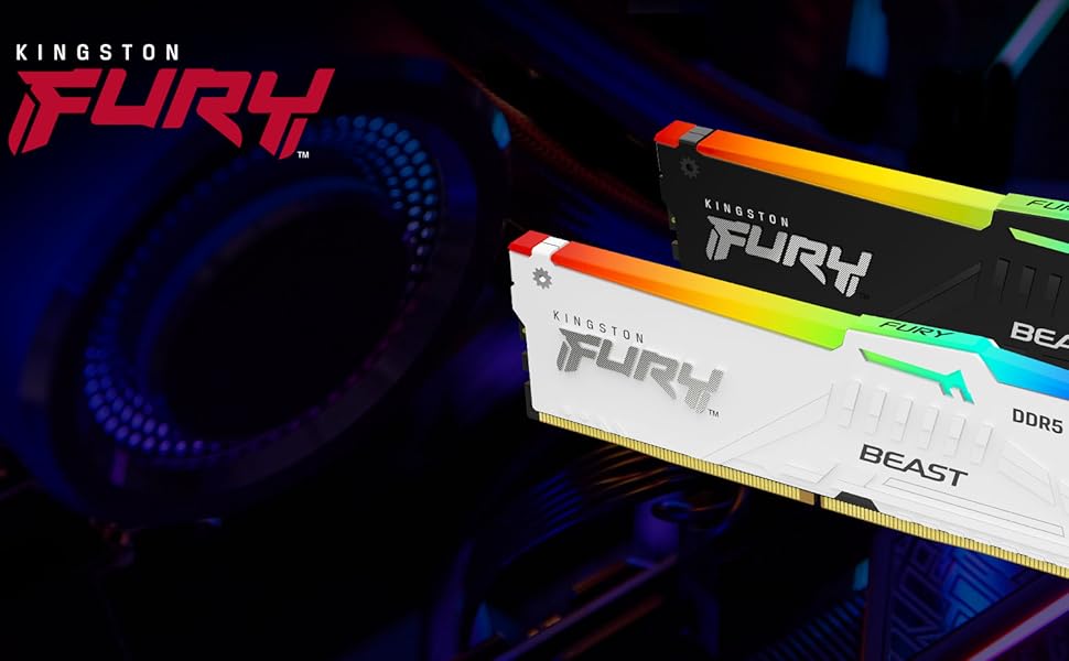 FURY Beast DDR5 RGB white