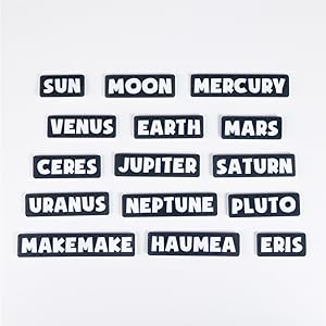 Aprender los planetas del sistema solar y sus nombres