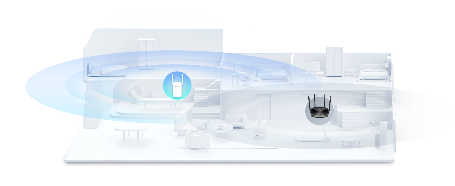 Mercusys ME60X - Repetidor Wi-Fi 6 AX1500