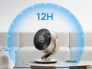 Dreo Ventilador de mesa silencioso 28 dB