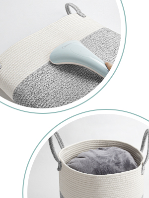 Cesta Para la Ropa Sucia Con Asa