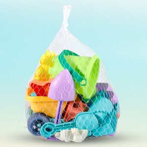 26 Piezas Juguetes de Playa, Juegos con Cubo, Palas, Rastrillo y Bolsa de Malla
