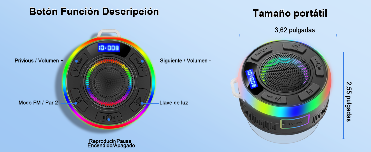 Altavoz Bluetooth