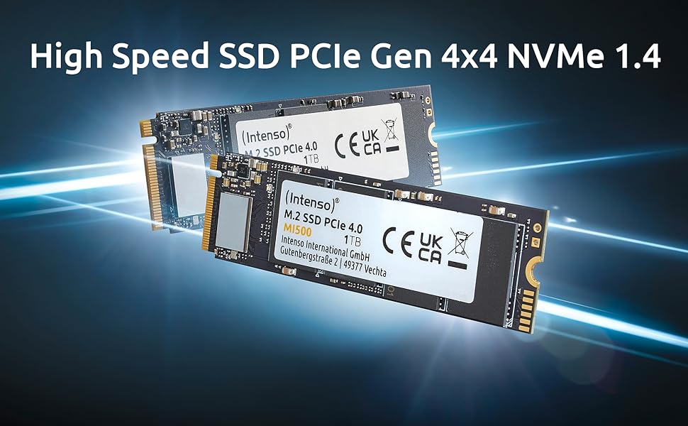 Intenso SSD MI500 PCIe Gen 4x4 NVMe