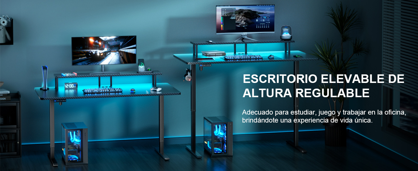 Mesa gaming elevable