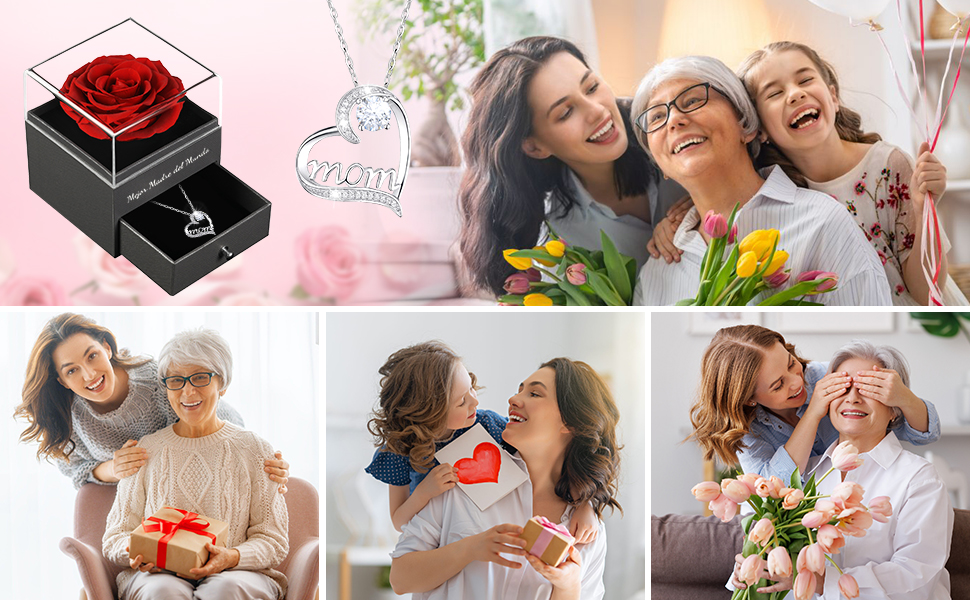 Rosa Eterna Regalo Originale para Mujer