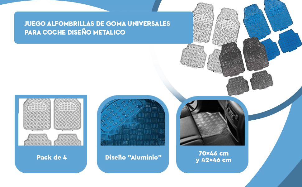 Banner alfombrillas metalicas