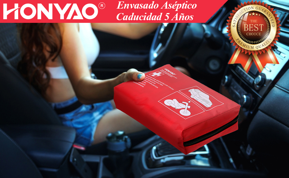 Botiquín de Primeros Auxilios Coche